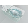 Подвесной безободковый унитаз VITRA METROPOL RIM-EX, с емкостью для чистящей жидкости, с функцией биде и встроенным смесителем 7672B003-1687